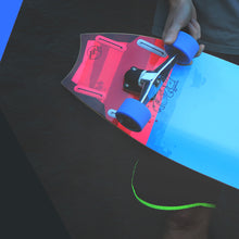 Load image into Gallery viewer, Surfeeling USA Blowfish Surfboard Series Skateboard