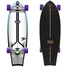 Load image into Gallery viewer, Surfeeling USA Snap Surfboard Series Surfskate Skateboard