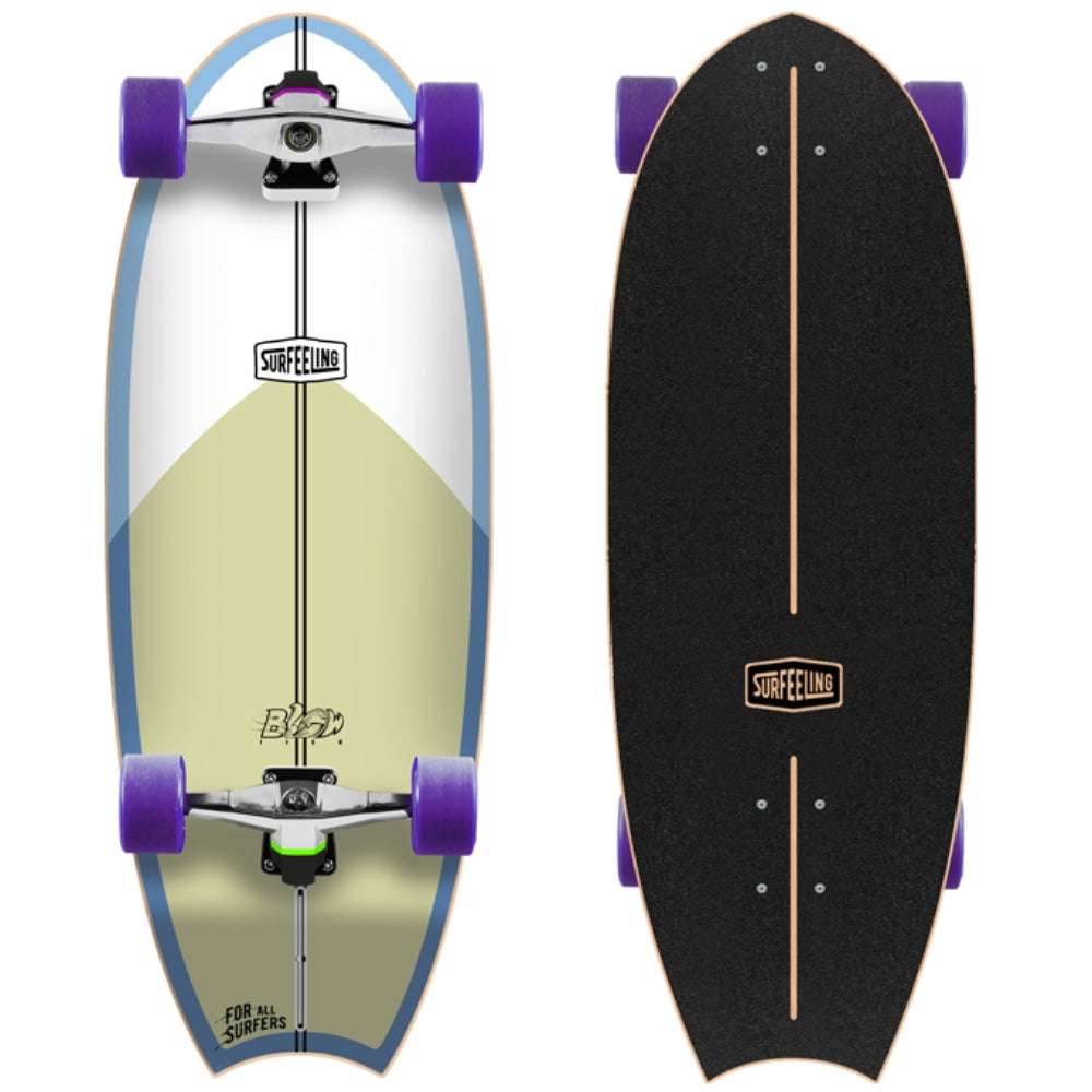 Surfeeling USA Blowfish Surfboard Series Skateboard